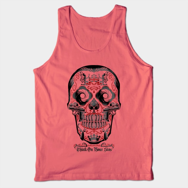 Think On Your Sins Tank Top by ShokXoneStudios
